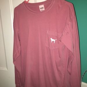 Victoria Secret Pink Long Sleeve Shirts